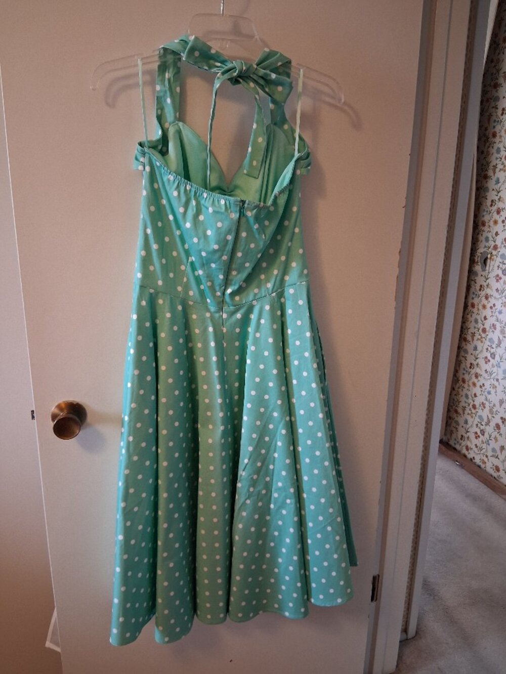 Mint Dot Swing Dress, M, NWT - Picture 3 of 10